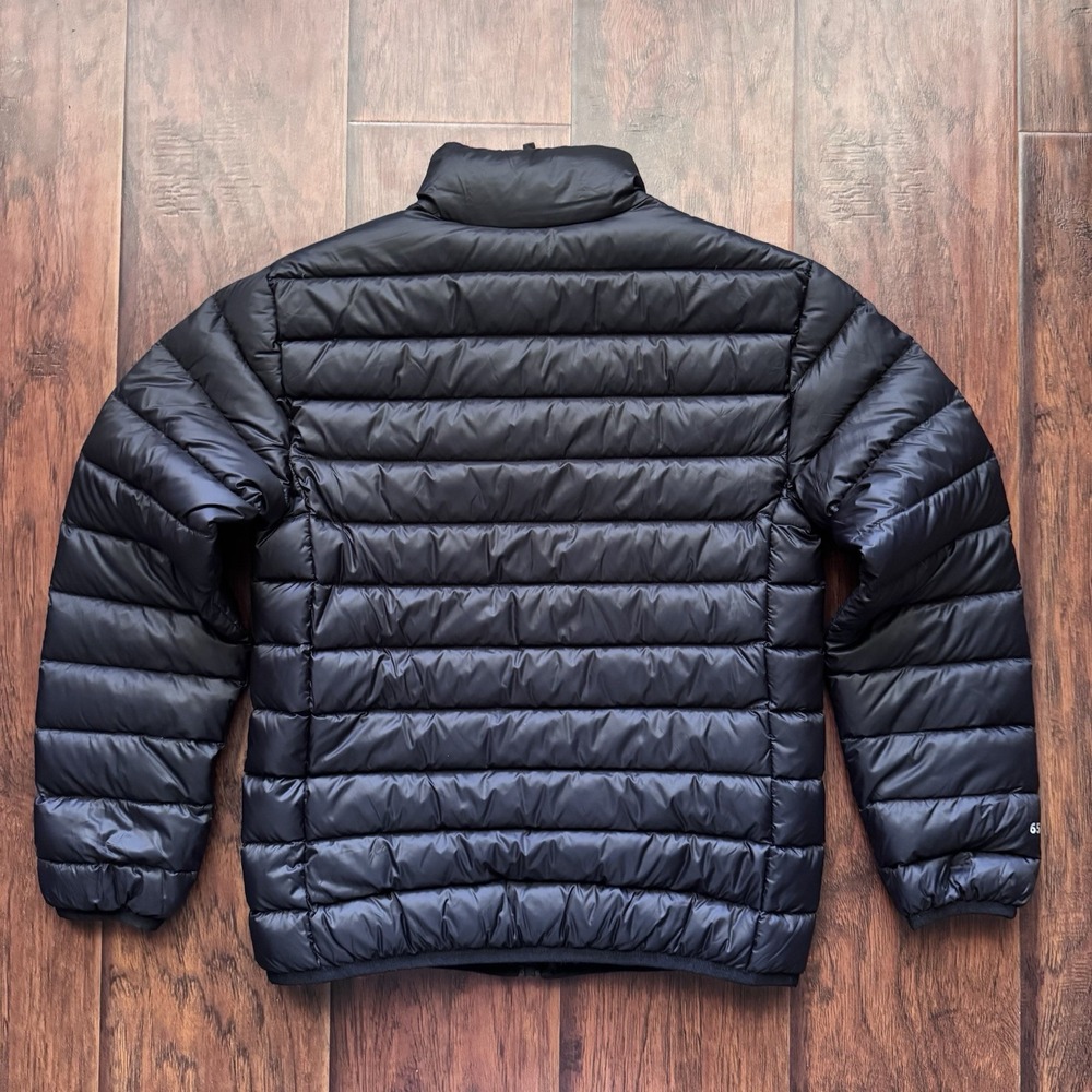 Eddie Bauer Kids CirrusLite 650 Down Puffer Jacket Black M 7/8 Packable Coat - Picture 14 of 16